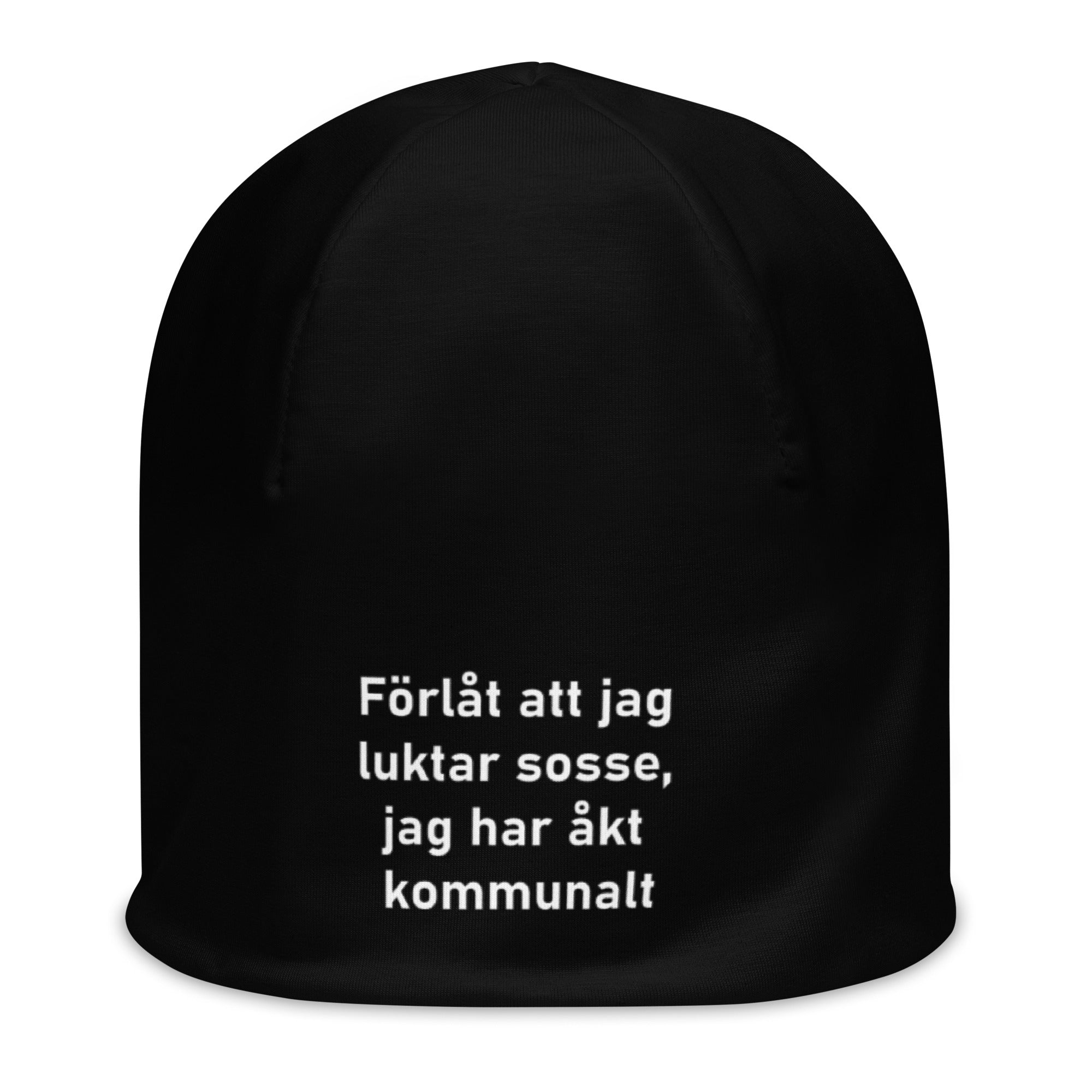 Förlåt att jag luktar sosse Mössa
