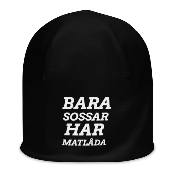 Bara sossar har matlåda Mössa