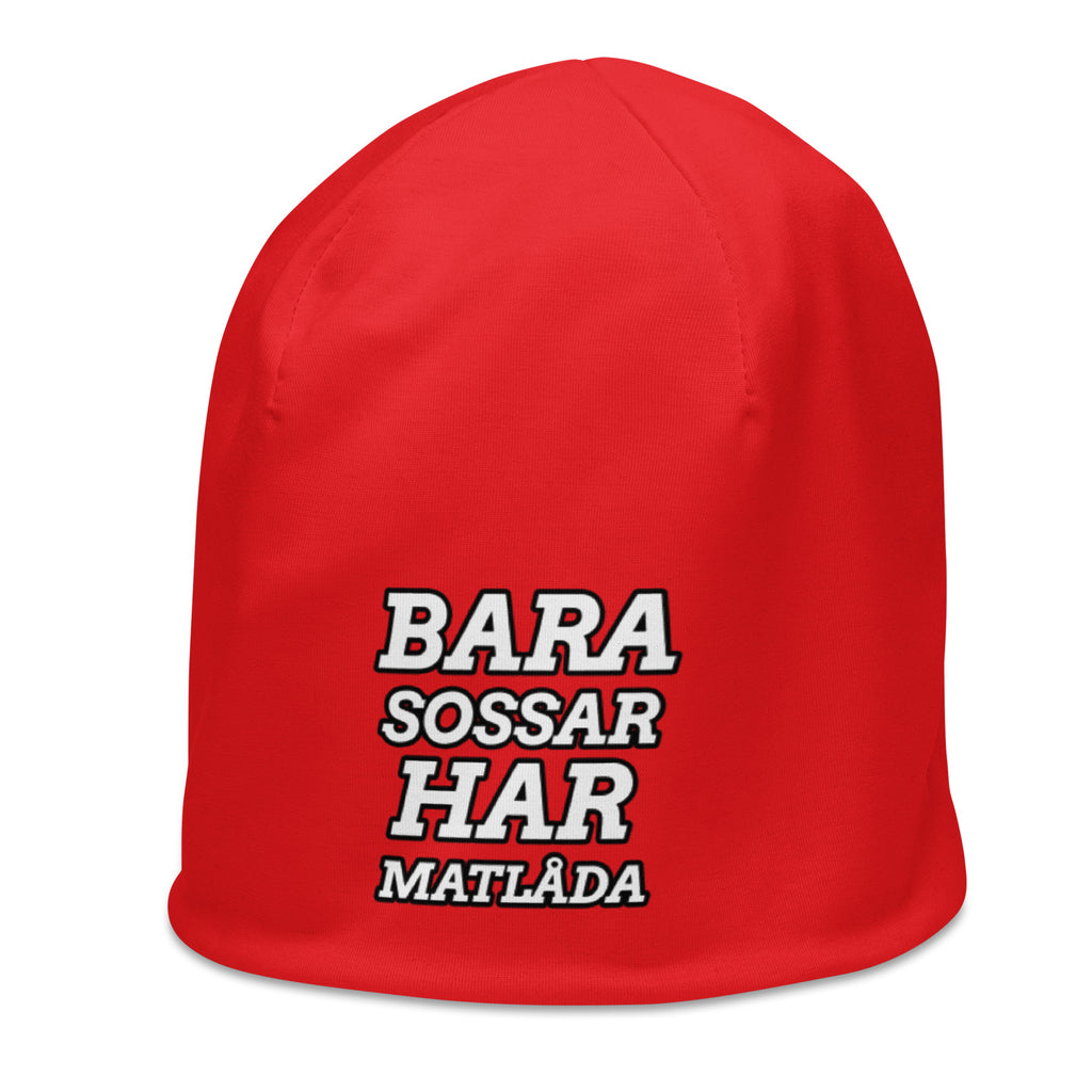 Bara sossar har matlåda Mössa
