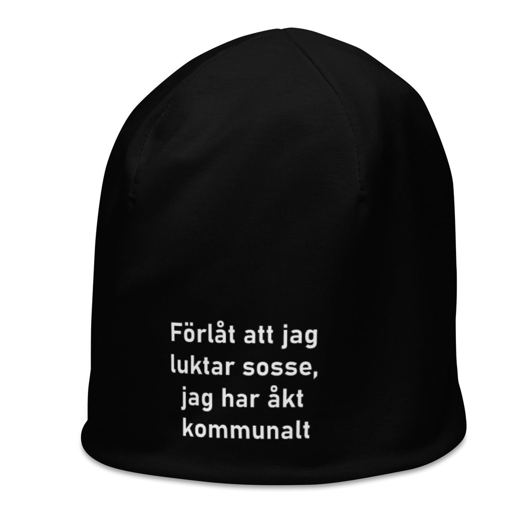 Förlåt att jag luktar sosse Mössa