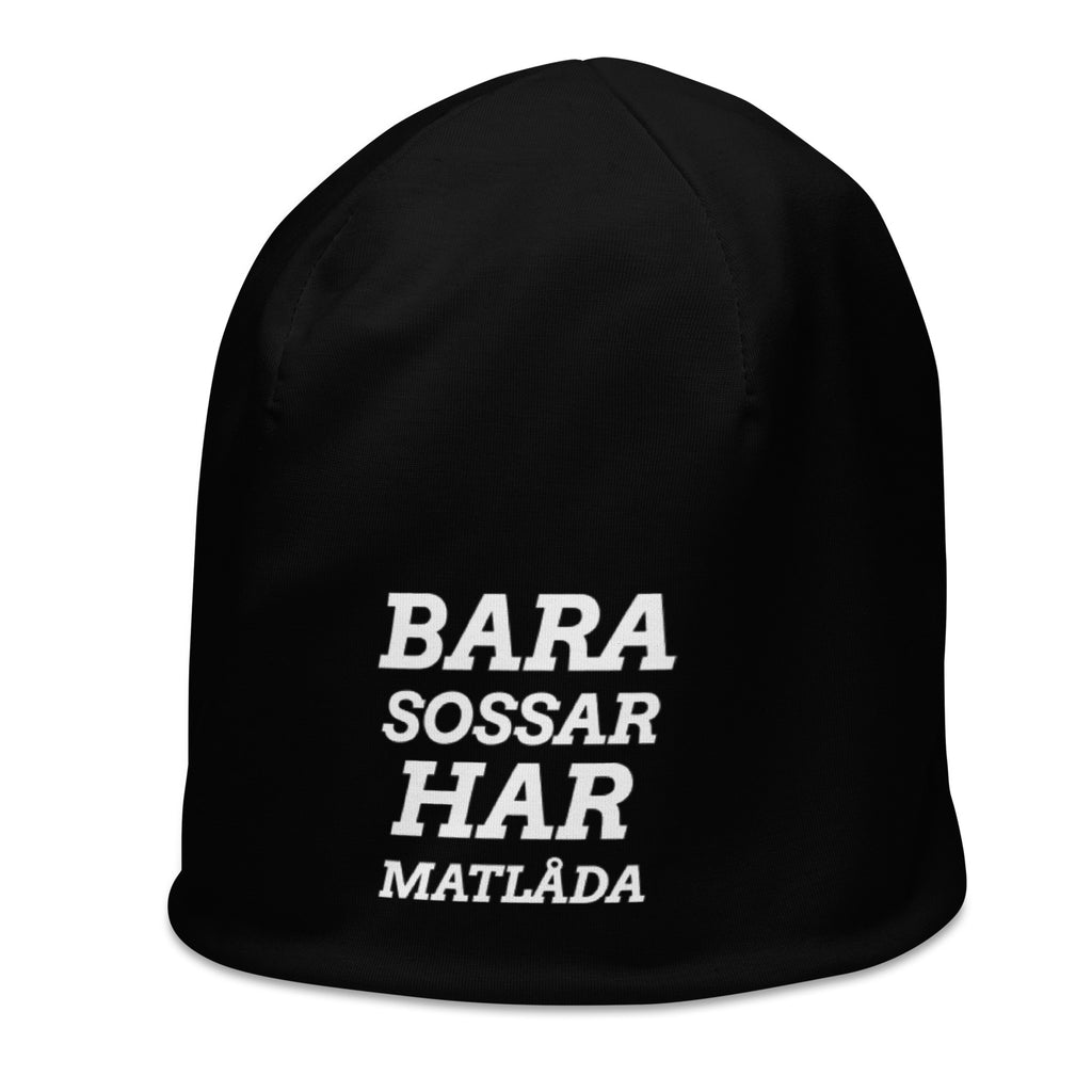 Bara sossar har matlåda Mössa