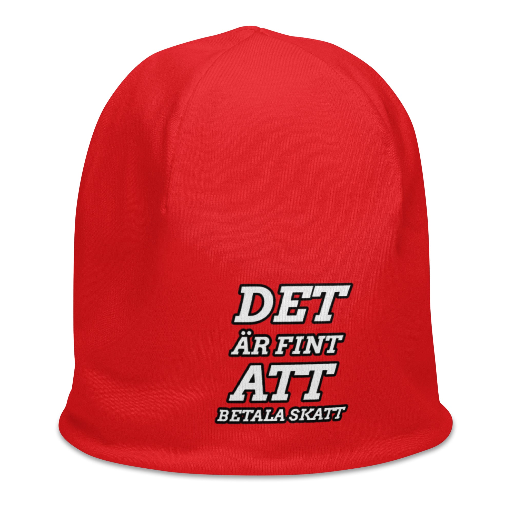 Det är fint att betala skatt Mössa