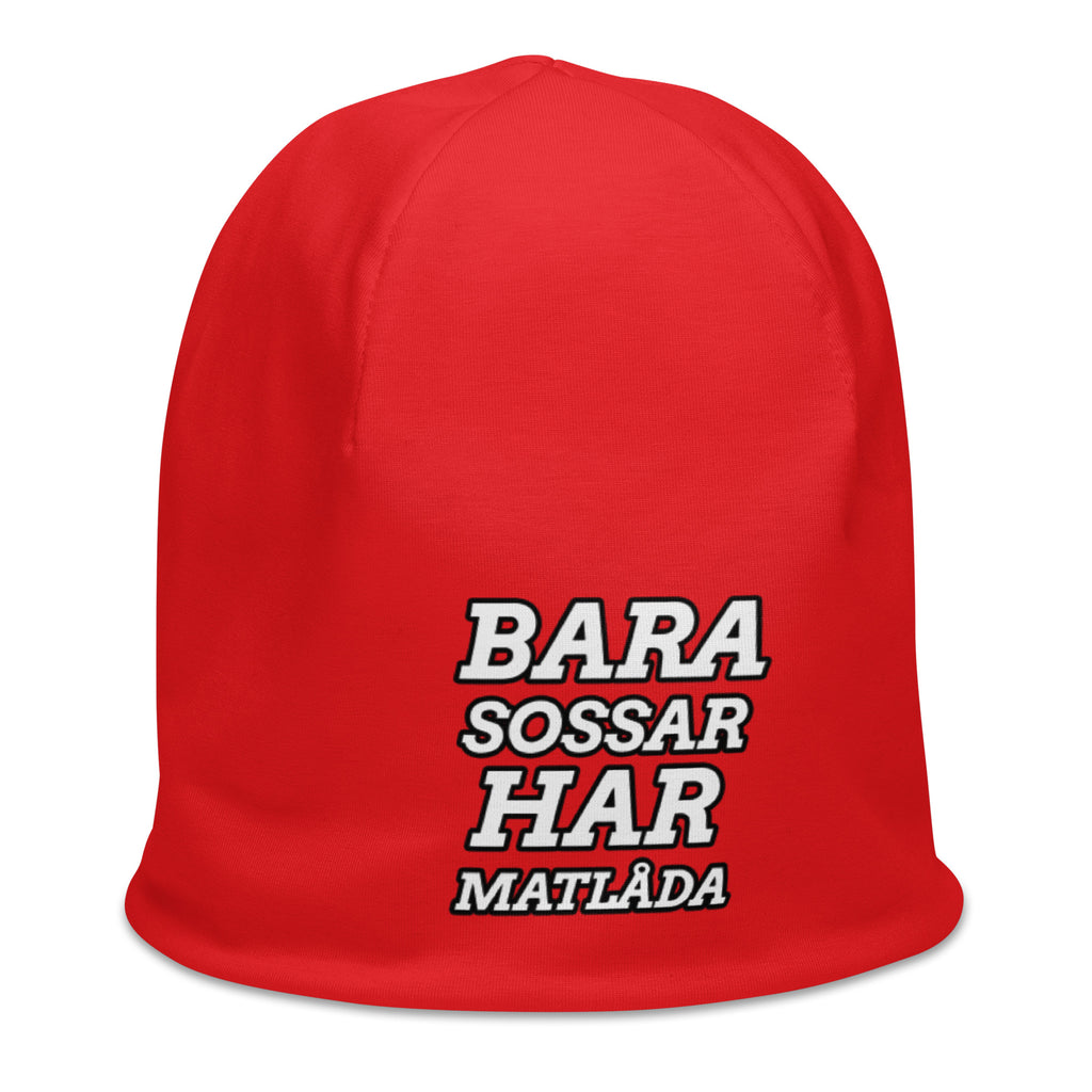 Bara sossar har matlåda Mössa