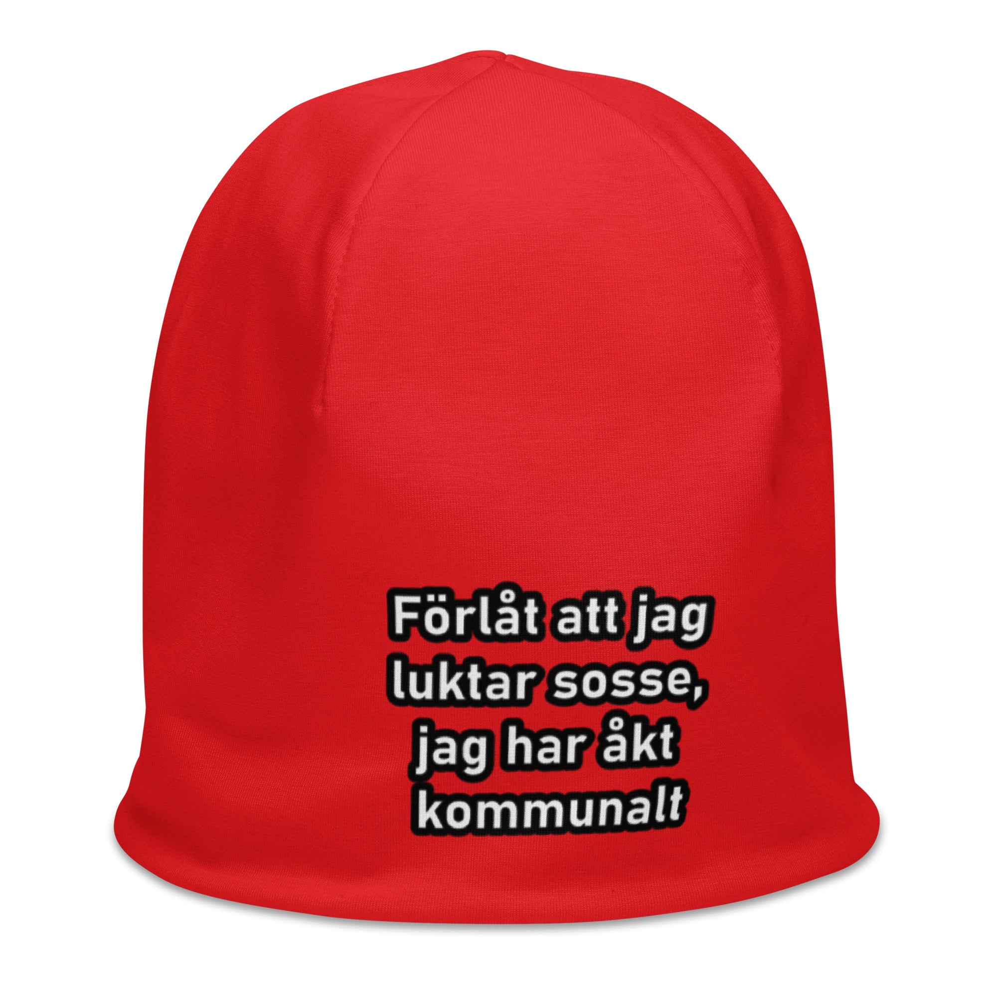 Förlåt att jag luktar sosse Mössa