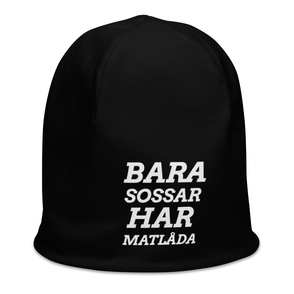 Bara sossar har matlåda Mössa
