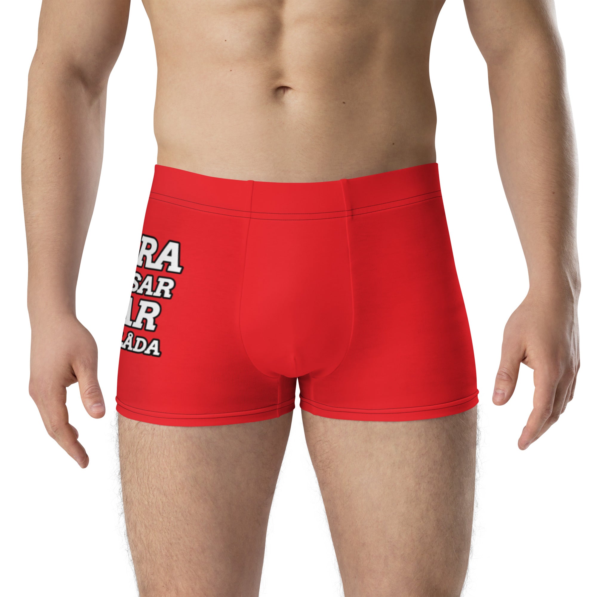 Bara sossar har matlåda kalsonger