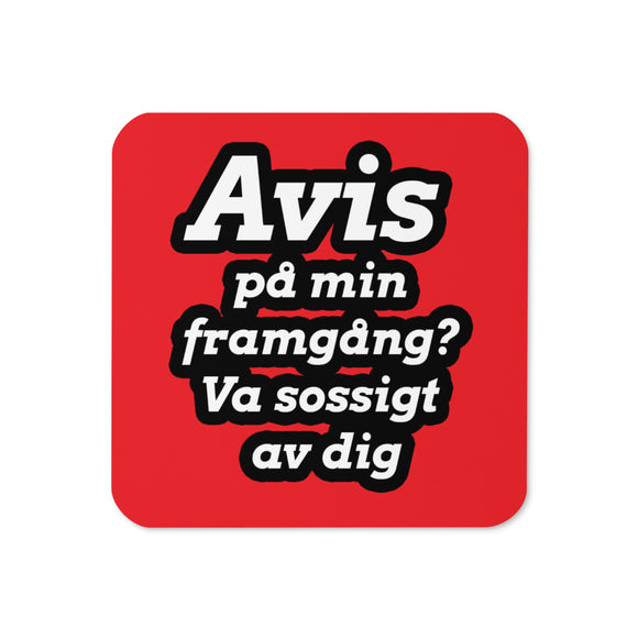 Underlägg- Avis på min framgång