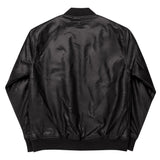 #Sosse Leather Bomber Jacka