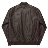 #Sosse Leather Bomber Jacka