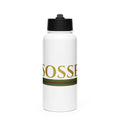 Sosse Lyx- Vattenflaska i rostfritt stål med sugrörslock