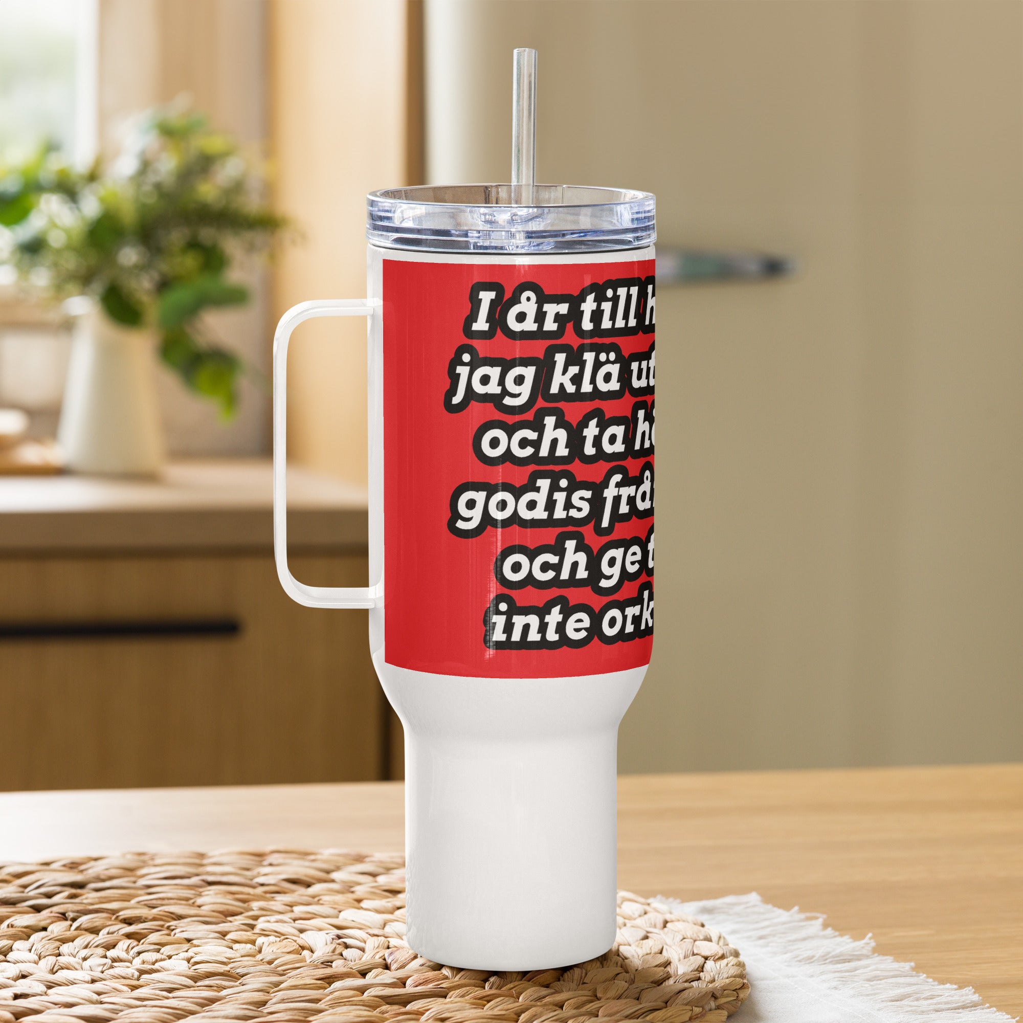 Halloween- Resemugg med handtag