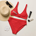 Återvunnen high-waisted bikini #Sosse