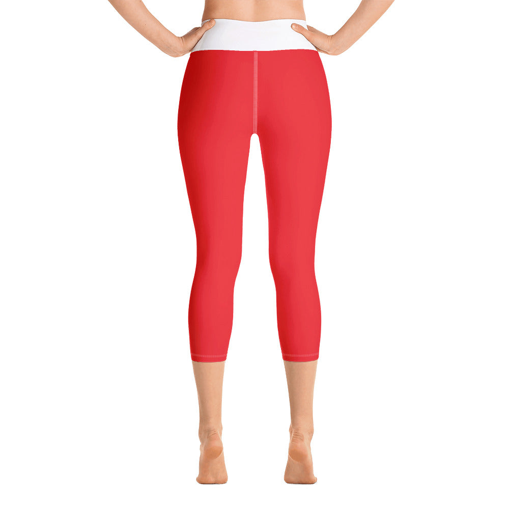 Yoga Capri Leggings " Jag är för rik att vara en sosse#
