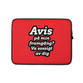 Laptop Väska " Jag är för rik att vara en sosse "