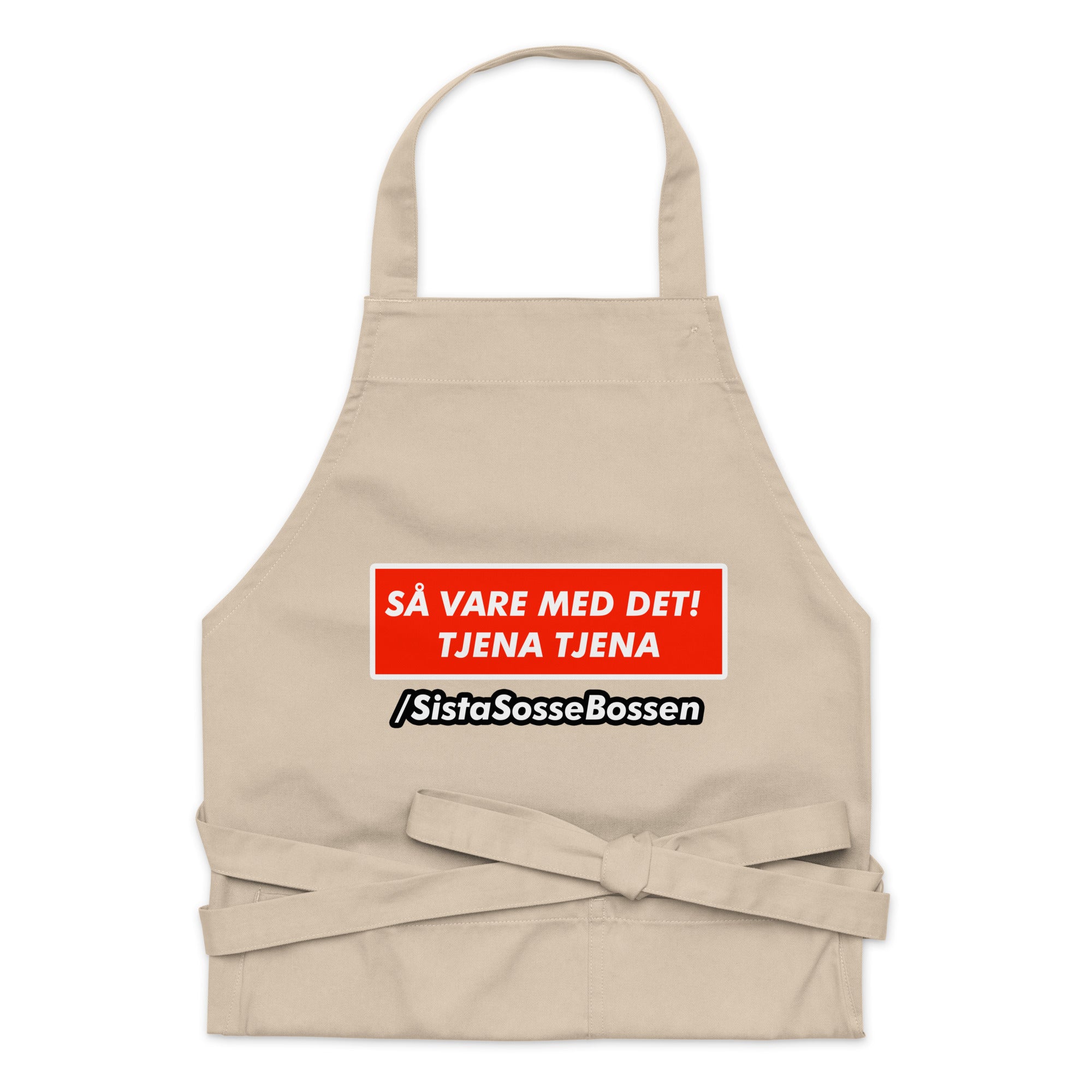 Så var de med de , tjena tjena förkläde