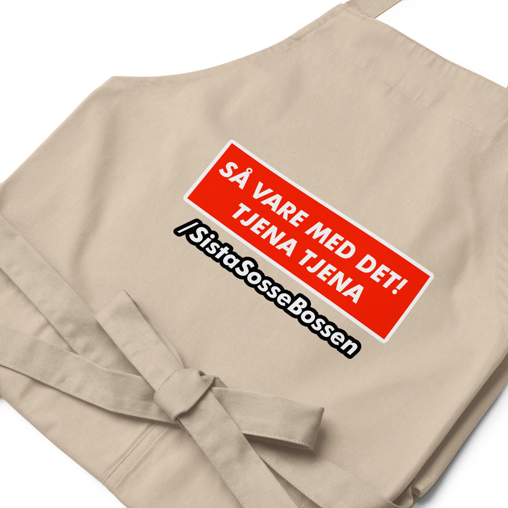 Så var de med de , tjena tjena förkläde