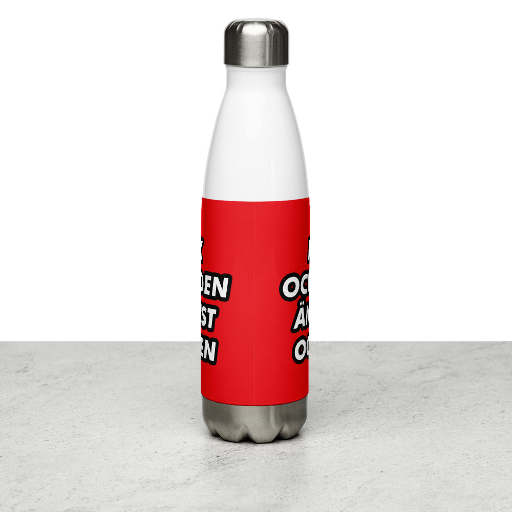 Vattenflaska & Termos i rostfritt stål - Nyrik och högervriden
