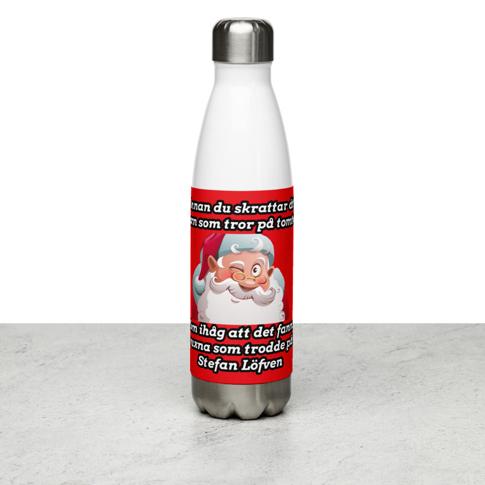 Vattenflaska & Termos i rostfritt stål - Innan du skrattar åt tomten