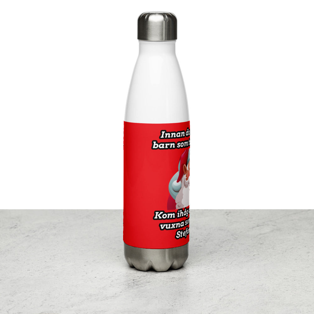 Vattenflaska & Termos i rostfritt stål - Innan du skrattar åt tomten