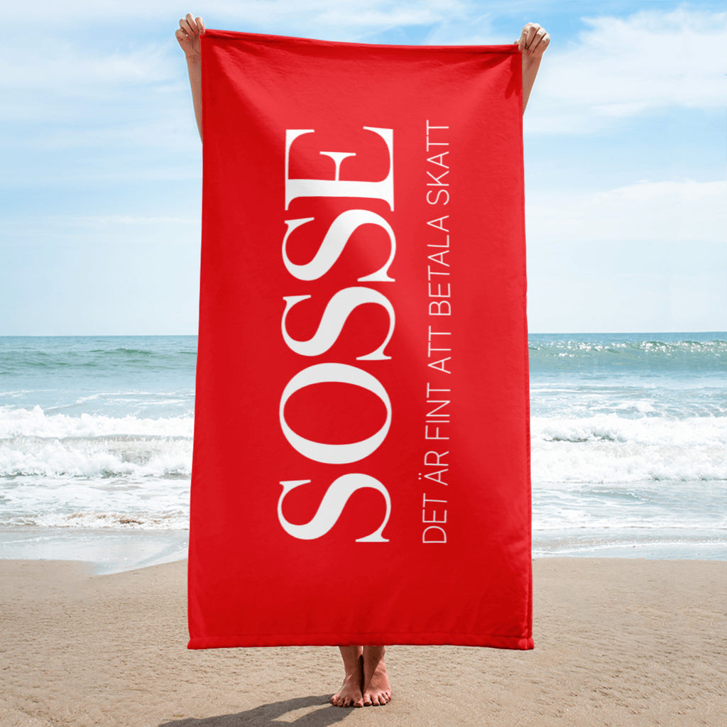 Sosse, Det är fint att betala skatt handduk