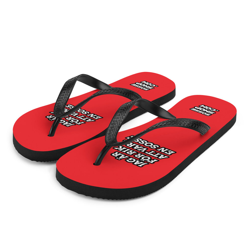 Jag är för rik att vara en sosse Flip-Flops