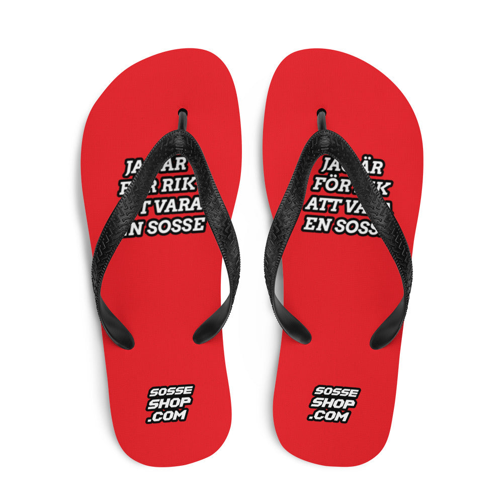 Jag är för rik att vara en sosse Flip-Flops