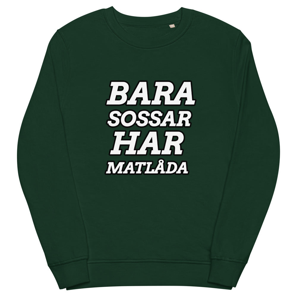 Bara sossar har matlåda sweatshirt