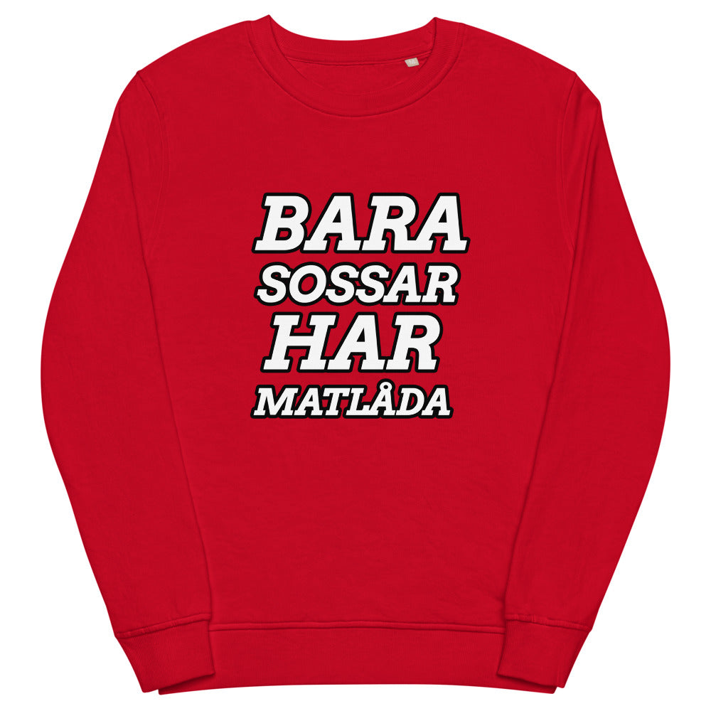 Bara sossar har matlåda sweatshirt